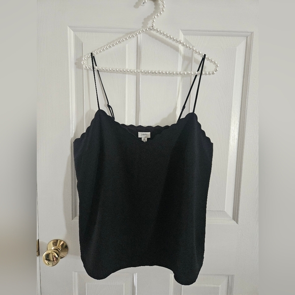 NWOT J.Crew Factory Scalloped Trim Cami - Picture 1 of 9